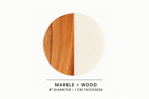 Posavasos Modernos de Mármol Negro, Ecológicos, de 4 mm de Grosor, con Elementos AG, Juego para Hogar, Oficina, Regalo de Navidad o Inauguración de Casa - Product Image 2