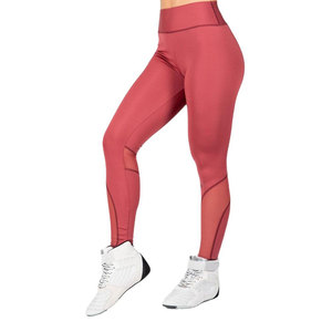 Ensemble de yoga sans couture pour femme : Leggings taille haute longueur intégrale et crop top dos nageur, couleur unie, tenue de sport deux pièces - Product Image 3