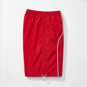 Ensemble veste coupe-vent à capuche et short pour homme, couleur unie, sportif, séchage rapide, polyester, tenue d'entraînement d'été - Product Image 3