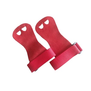 Poignées de musculation en cuir de vachette véritable de haute qualité, personnalisées, best-seller, unisexes, 3 trous, pour entraînement - Product Image 6
