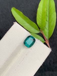 Turmalina azul cielo natural, corte cojín, piedra suelta para la elaboración de joyería fina y colección. - Product Image 6