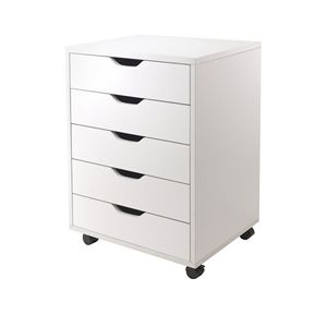 Halifax Cabinet bianco a 5 cassetti per armadio o ufficio e organizzatore di cassetti - Product Image 2