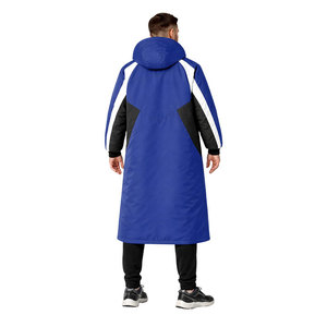 High Quality Professional Swim Parka Jacket Waterproof Warm Hooded Changing Coat for Swimming Teams Training Use - Product Image 5