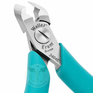 5" ESD Safe <b>Flush</b> Pointed Round Head Angled Tip <b>Cutter</b> - Product Image 2