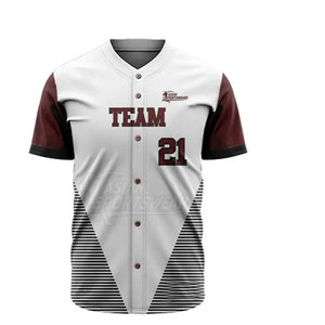 Uniforme de baseball léger personnalisé avec logo, surdimensionné, à prix avantageux, en vente - Product Image 3