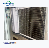 COLDPRO Machine à glaçons commerciale 1000 kg à utilisation facile pour restaurants et bars, glaçons demi-cubiques 28*13*22mm