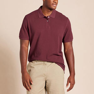Camisas Polo Clásicas de Algodón Suave y Cómodo para Hombre, de Color Sólido, Manga Corta, Transpirables, Informales, Esenciales para el Verano - Product Image 4