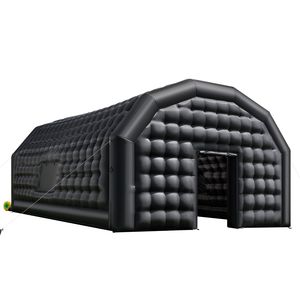 29.5X19.7X13.1 ft tenda gonfiabile per feste 1100W sacco di sabbia ventilato colpo Night Club 2 finestre Air Cube House per esterni - Product Image 1