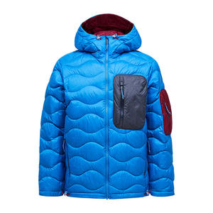 Blouson matelassé léger et imperméable pour homme Triveers, style urbain, avec fermeture éclair et capuche, en polyester - Product Image 2