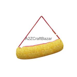 Bolso de Fin de Semana A2ZCraftBazar Estilo Boho Moderno para Yoga y Playa, con Estampado Animal, Correa Ajustable, Cierre de Cremallera, Algodón Ecológico - Product Image 1