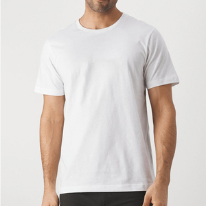 T-shirt vierge en coton épais pour homme, coupe oversize à épaules tombantes, vente en gros, directement du distributeur d'usine - Product Image 2
