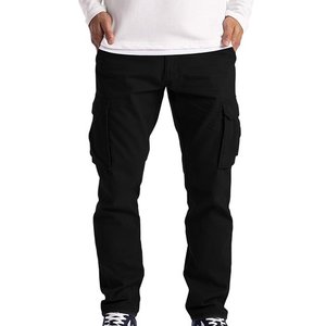 Pantalon cargo streetwear décontracté pour homme, léger, taille haute, multi-poches, style hip-hop, haute qualité, personnalisable en gros - Product Image 4