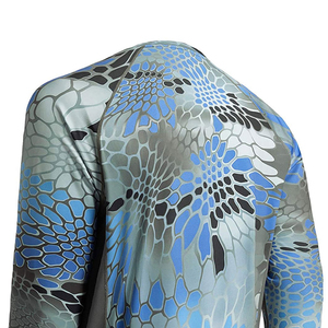 Camisa de Pesca para Hombre, de Secado Rápido, Impermeable, UPF 50+, Spandex/Poliéster, Ajuste Cómodo, Manga Larga, Venta Directa de Fábrica, Precio Razonable - Product Image 2