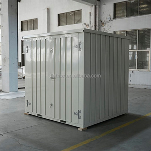 Prefab 10ft <span class=keywords><strong>container</strong></span> lưu trữ có thể gập lại di động vận chuyển mới hỗ trợ tùy chỉnh giá rẻ gói phẳng <span class=keywords><strong>container</strong></span> - Product Image 2