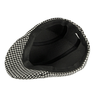 Wholesale Custom Printed Newsboy <b>Cap</b> Blank <b>Vintage</b> Baker Boy Hat Manufacturer OEM Custom High Quality Newsboy <b>Cap</b> Wool Blend - Product Image 3