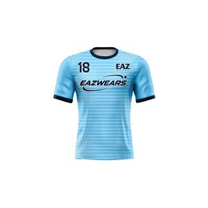 Maillot de football personnalisé pour homme 100% polyester respirant à séchage rapide anti-humidité imprimé par sublimation OEM ODM Marque privée - Product Image 2