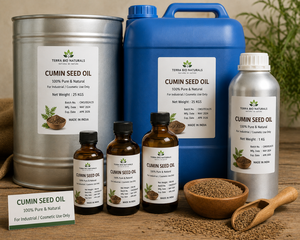 น้ำมันเมล็ดยี่หร่าเกรดพรีเมียมพิเศษ Terra Bio Naturals บรรจุภัณฑ์ขนาดตามสั่งสำหรับการใช้งานหลากหลายประเภท จากผู้ส่งออกทัมมิลนาฏูร์ - Product Image 5