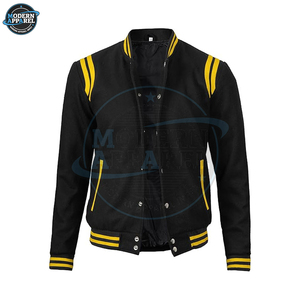 Vestes universitaires pour hommes grandes tailles, vente en gros de vestes universitaires vierges, vestes universitaires personnalisées avec logo, vestes universitaires simples pour hommes - Product Image 6