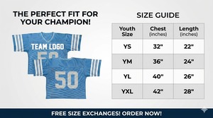 เสื้อฟุตบอลอเมริกันแบบสั่งทำปี 2026 พร้อมโลโก้ ดีไซน์เย็บใหม่ พร้อมชื่อทีมแบบซับลิเมชั่น ชุดสไตล์ยอดนิยม - Product Image 5