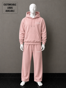 Conjunto de 2 piezas personalizado de ALTA CALIDAD, tejido grueso de 350GSM 400GSM 450GSM, sudadera con capucha y pantalones deportivos unisex de tejido técnico grueso y holgado. - Product Image 4
