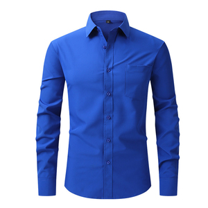 Fresh Arrivals Everyday Office Clothing Lightweight 100% Cotton Comfortable Men <b>Dress</b> Shirt Professional Lifestyle Fashion - Product Image 3