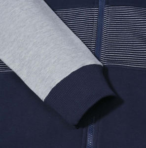 เสื้อสตรีทแวร์ทรงโอเวอร์ไซส์ ไหล่ตก ผ้าถักเนื้อนุ่ม ซักแล้ว ระบายอากาศได้ดี ซิปหนา ผ้าฝ้ายหนาพิเศษ เป็นมิตรต่อสิ่งแวดล้อม สำหรับผู้ชาย สั่งทำได้ - Product Image 4