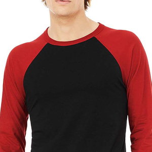 เสื้อยืดแขนยาวทรงหลวมผ้าฝ้าย 100% สีดำและสีขาวสั่งทำพิเศษสำหรับขายส่งจำนวนมาก เสื้อเจอร์ซีย์ระบายอากาศสำหรับผู้ชาย - Product Image 3