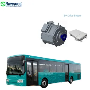 Rawsun 200kw Ac Motor RDD2800 Direct Drive Elektrische Motor Voor Auto 'S Elektrische Auto Conversie Kit Voor 10 Of 12M bus Heavy Truck