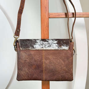 Cheveux sur cacher fourrure luxe qualité peau de vache cuir sac à bandoulière Offre Spéciale élégant sac à main beau concepteur bohème multi-usage sac - Product Image 5