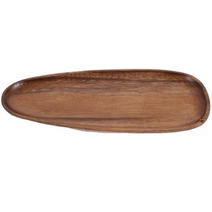 Oval Shape <b>Large</b> <b>Trays</b> & Platter Handmade Real Acacia Food Serving <b>Tray</b> Tea Coffee Snacks <b>Trays</b> Eco Friendly Latest Design - Product Image 1