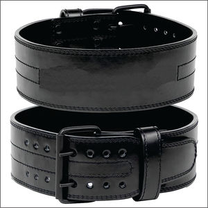 Manufacturer Wholesale Soft Breathable Workout Fitness Leather Waist Protective Adjustable Weight Lifting <b>Belt</b> Gym Training - Product Image 2