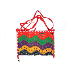 Patch Work Embroidered Handbag for Women Handmade Ethnic Bohemian Shoulder <b>Purse</b> Traditional Fashion Tote Bag for Travel - Product Image 3