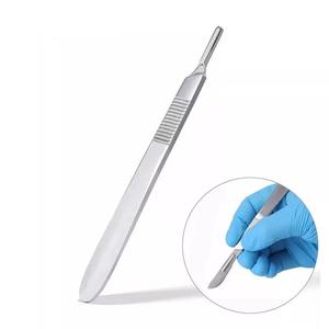Lame de scalpel chirurgical en acier inoxydable, manuelle, pour chirurgie générale, instrument certifié CE classe I - Product Image 4