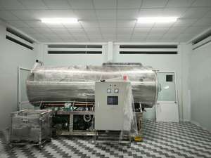 เครื่องอบแห้งแบบแช่เยือกแข็งด้วยระบบสุญญากาศ WHFD-100 ควบคุมด้วย PLC สำหรับการแปรรูปอาหาร แบบอัตโนมัติ ทำจากสแตนเลสอย่างดี - Product Image 6