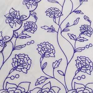 Malty embroidery <b>fabric</b> custom fancy textile <b>fabric</b> net <b>fabric</b> organza <b>fabric</b> for fashion garment wholesale export global supply - Product Image 4