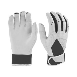 Gants de frappe de baseball en cuir haute performance, pour droitier et gaucher, imperméables, ajustement personnalisé, OEM, vente en gros, gants de sport - Product Image 2