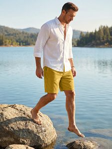 Mens <b>Cargo</b> Fitness <b>Shorts</b> Elastic Waist Quick Dry <b>Lightweight</b> Workout Training <b>Shorts</b> for Running Gym Exercise 100% Polyester - Product Image 4