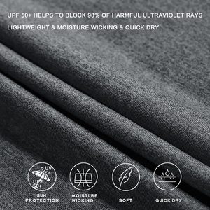 Vêtements de pêche à manches longues pour hommes, chemises de pêche à séchage rapide à capuche pour l'extérieur, sweats à capuche d'été pour la vente en gros - Product Image 6