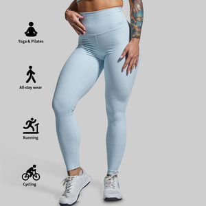 Conjunto Deportivo Premium de Manga Larga para Mujer, Leggings de Yoga de Cintura Alta y Sujetador Deportivo a Juego - Secado Rápido ¡Oferta! - Product Image 4