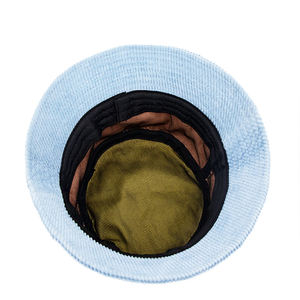 Sombrero de Pana Premium Unisex para Invierno, Grueso, Cálido, Suave, Plegable, de Algodón, con Bloques de Color Pastel, Logotipo Personalizado - Product Image 4