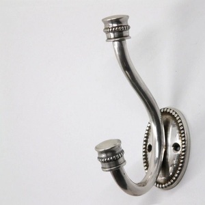 Decorative aluminum <b>wall</b> hooks designed for organized home storage offering dependable support for everyday household essentials - Product Image 1
