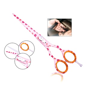 Tijeras de corte de pelo de peluquero de acero inoxidable para diestros profesionales más vendidas, tijeras de borde afilado para cortar el cabello - Product Image 5