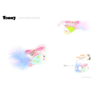 Juguete para Gatos Yommy, Juguete Interactivo para Mascotas con Forma de Mariquita y Cuerda de 2 m - Product Image 3