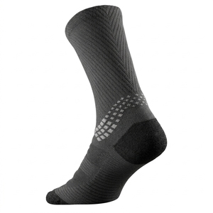 Men's Crew <b>Socks</b> Solid <b>Black</b> Knitted Breathable Cotton Spandex Autumn Daily Wear Regular Style - Product Image 5
