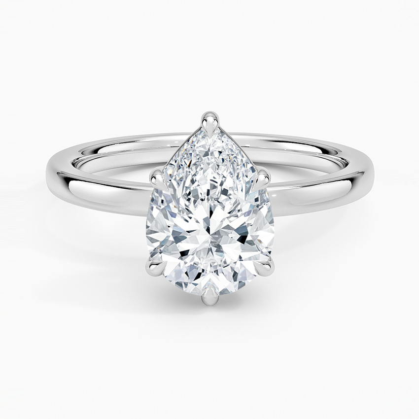 White Gold Plated
