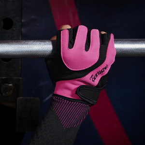 Custom Half-finger Gym Fitness Gloves <b>Foam</b> <b>Padding</b> Bodybuilding Training Palm Protection Cross-fit Weightlifting Unisex workout - Product Image 6