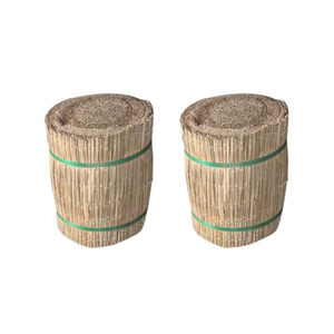 Rouleau de tapis en jonc de haute qualité pour couvrir les pots de plantes et protéger les arbres, écologique, best-seller pour les pépinières et les jardins - Product Image 1