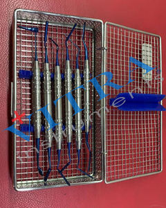 ชุดเครื่องมือผ่าตัดกระดูก 6 ชิ้น ทำจากเหล็กกล้าไร้สนิมคุณภาพสูง ระดับ Class I รับประกัน 1 ปี - Product Image 1