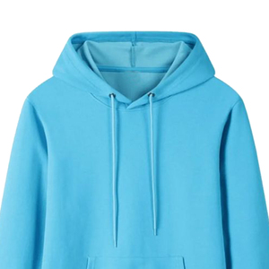 Men’s Light Blue <b>Hoodie</b> Men’s Hooded Sweatshirt Men’s French Terry <b>Hoodie</b> Men’s Regular Fit Sweatshirt Men’s Casual Pullover - Product Image 3