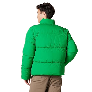Chaqueta Acolchada Verde para Hombre AL BARAKA WEAR, Cortavientos, Cálida para Invierno, Informal, para Exteriores, Estilo Urbano, Corte Regular, Cuello Alto, Cierre de Cremallera - Product Image 3